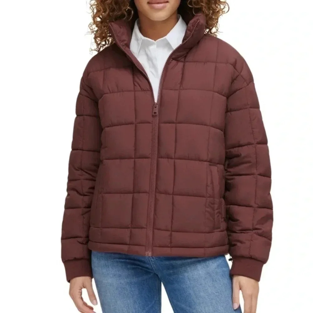 Levi's Women's Brown Puffer Jacket